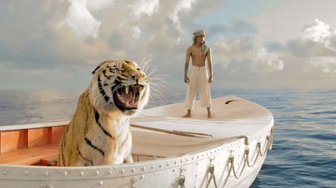 Life of Pi: Schiffbruch mit Tiger auf TV 2