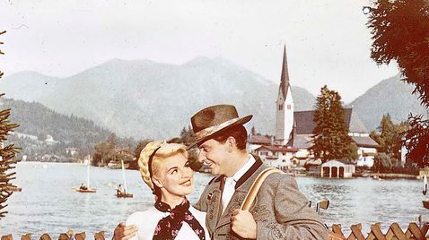 Gruß und Kuß vom Tegernsee auf Heimatkanal