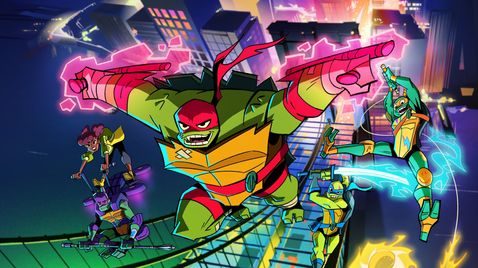Der Aufstieg der Teenage Mutant Ninja Turtles auf Nicktoons